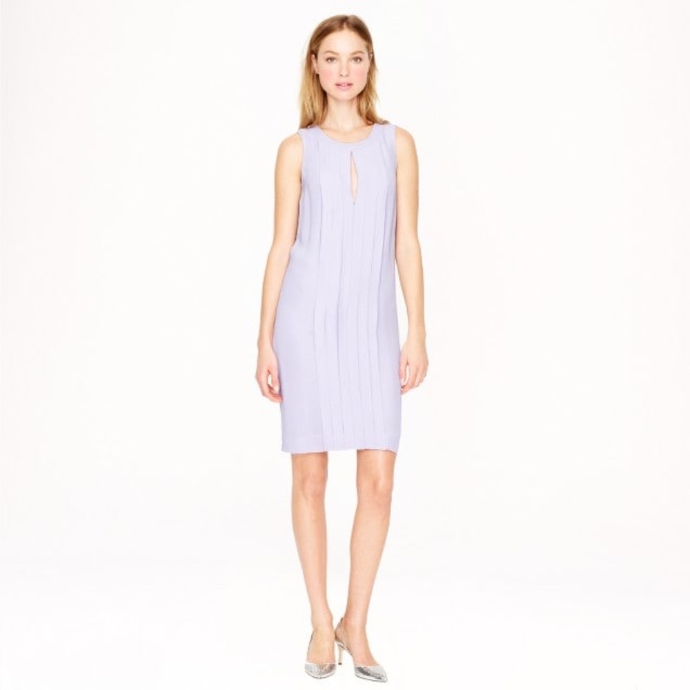 J.Crew lavender shift dress